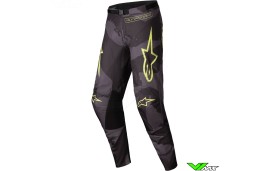 Alpinestars Racer Hollow 2025 Crossbroek - Donker Camo / Fluo Geel