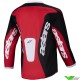 Alpinestars Racer Veil Mini 2025 Youth Motocross Jersey - Black / Bright Red