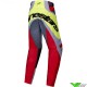 Alpinestars Racer Melt 2025 Kinder Crossbroek - Fel Rood / Grijs