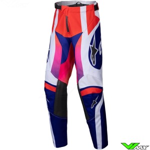 Alpinestars Racer Wurx 2025 Youth Motocross Pants - Multicolor / White
