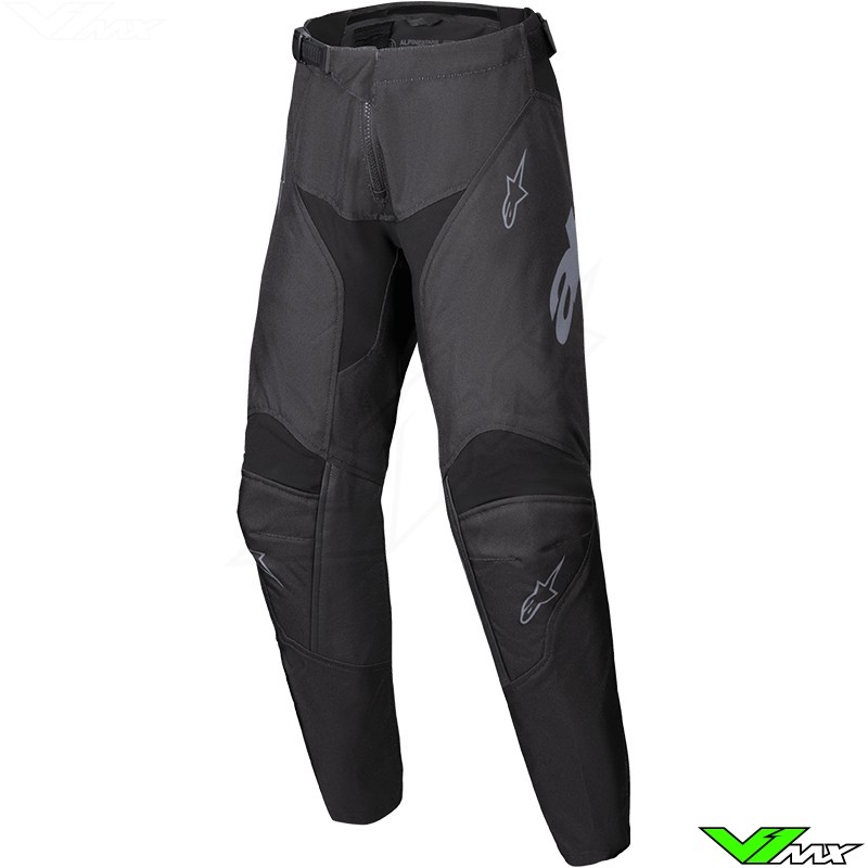 Alpinestars Racer Graphite 2025 Kinder Crossbroek - Zwart / Grijs