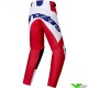 Alpinestars Racer Veil 2025 Kinder Crossbroek - Fel Rood / Wit