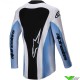 Alpinestars Techstar Melt 2025 Motocross Jersey - Black / Blue