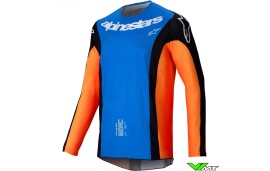 Alpinestars Techstar Melt 2025 Cross shirt - Oranje / Blauw