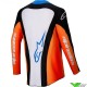 Alpinestars Techstar Melt 2025 Cross shirt - Oranje / Blauw