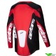 Alpinestars Racer Veil 2025 Cross shirt - Zwart / Fel Rood