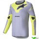 Alpinestars Racer Veil 2025 Cross shirt - Grijs / Fluo Geel