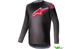 Alpinestars Supertech Lipan 2025 Cross shirt - Smoke / Fel Rood