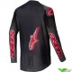 Alpinestars Supertech Lipan 2025 Cross shirt - Smoke / Fel Rood