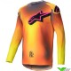 Alpinestars Supertech Lipan 2025 Cross shirt - Geel / Roze