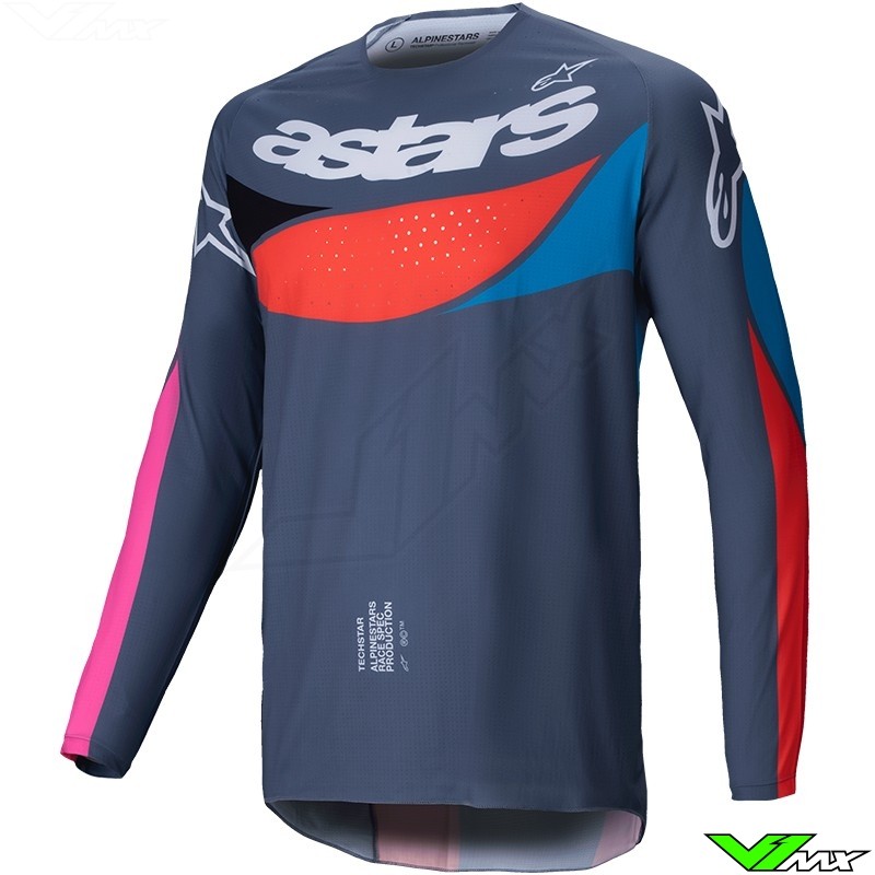 Alpinestars Techstar Dreem 2025 Cross shirt - Grijs / Meerkleurig