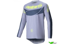 Alpinestars Techstar Dreem 2025 Cross shirt - Grijs / Fluo Geel