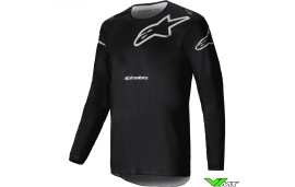 Alpinestars Racer Graphite 2025 Cross shirt - Zwart / Grijs