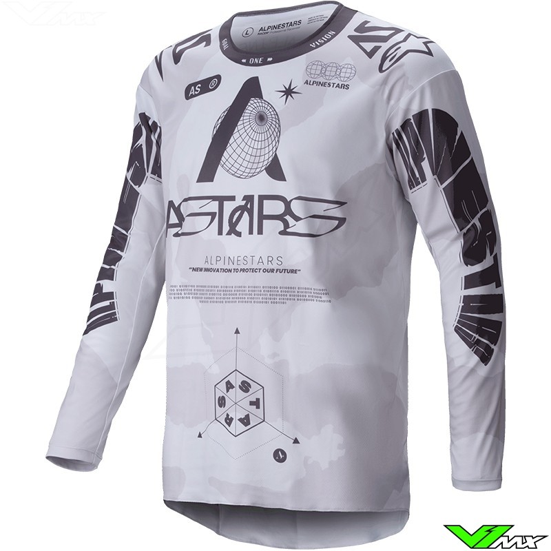 Alpinestars Racer Hollow 2025 Cross shirt - Licht Camo