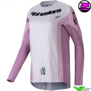 Alpinestars Techstar Stella Melt 2025 Cross shirt voor vrouwen - Blozend Roze