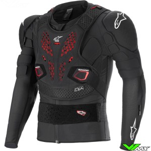 Alpinestars Bionic Pro V3 Plasma Protection Jacket - Black / Red