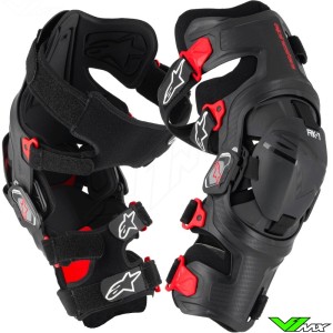 Alpinestars RK-7 Plasma Knee Brace - Black / Red