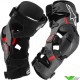 Alpinestars RK-10 Plasma Knee Brace Set - Black / Red