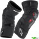 Alpinestars Bionic Pro Plasma Knee Protectors - Black / Red