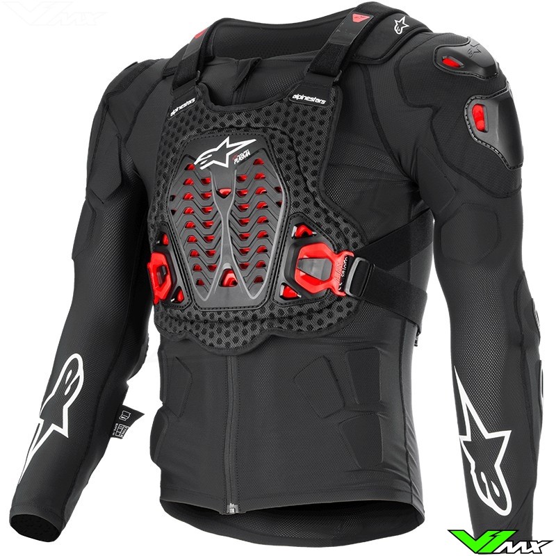 Alpinestars Bionic XTR Plasma Beschermingsjas - Zwart / Rood