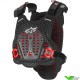 Alpinestars A-5 Plasma Body Armour - Black / Red