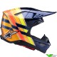 Alpinestars SM-10 Troy Lee Designs Crosshelm - Blauw / Oranje / Geel / Rood