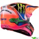 Alpinestars SM-10 Deegan Crosshelm - Fluo Oranje / Paars / Fluo Roze