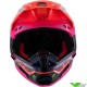 Alpinestars SM-10 Deegan Crosshelm - Fluo Oranje / Paars / Fluo Roze