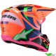 Alpinestars S-M3 Deegan Kinder Crosshelm - Fluo Oranje / Paars / Fluo Roze