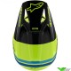 Alpinestars S-M3 Radium Kinder Crosshelm - Fluo Geel / Blauw