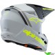 Alpinestars S-M3 Radium Kinder Crosshelm - Grijs / Fluo Geel / Mat