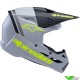 Alpinestars S-M3 Radium Kinder Crosshelm - Grijs / Fluo Geel / Mat