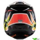 Alpinestars S-M3 Wurx Youth Motocross Helmet - Black / Fluo Yellow / Blue