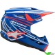 Alpinestars S-M3 Wurx Kinder Crosshelm - Blauw / Rood