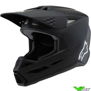 Alpinestars S-M3 Youth Motocross Helmet - Matte Black