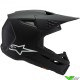 Alpinestars S-M3 Youth Motocross Helmet - Matte Black