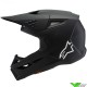 Alpinestars S-M3 Kinder Crosshelm - Mat Zwart