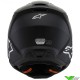 Alpinestars S-M3 Kinder Crosshelm - Mat Zwart