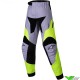 Alpinestars Racer Veil Mini 2025 Kinder Crosspak - Grijs / Fluo Geel