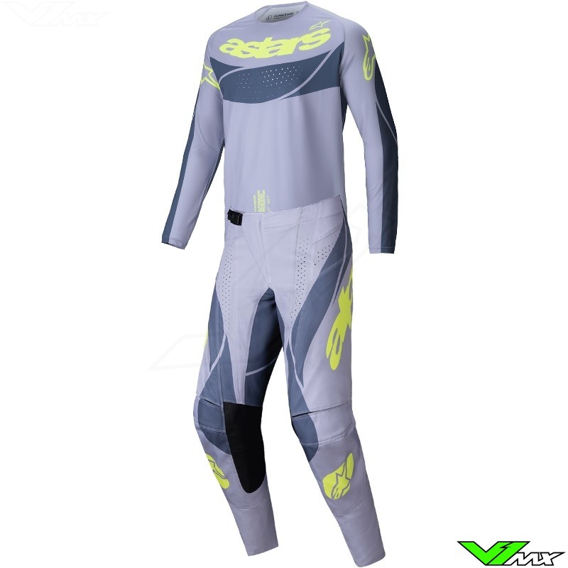 Alpinestars Techstar Dreem 2025 Crosspak - Grijs / Fluo Geel