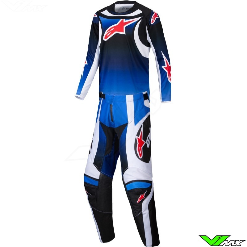 Alpinestars Racer Wurx 2025 Kinder Crosspak - Blauw / Zwart