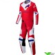 Alpinestars Racer Veil 2025 Kinder Crosspak - Fel Rood / Wit