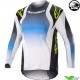 Alpinestars Racer Push 2023 Mini Kinder Cross Shirt - Nightlife / UCLA Blauw (XS)