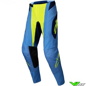 Alpinestars Techstar Melt 2025 Motocross Pants - Fluo Yellow / Blue