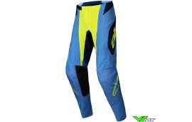 Alpinestars Techstar Melt 2025 Crossbroek - Fluo Geel / Blauw