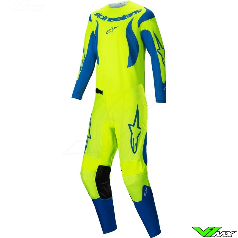 Alpinestars Fluid Haul 2025 Crosspak - Fluo Geel / Blauw