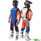 Alpinestars Techstar Melt 2025 Motocross Gear Combo - Orange / Blue