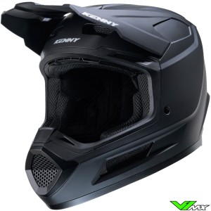 Kenny Performance Motocross Helmet - Matte Black