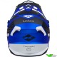 Kenny Track Motocross Helmet - Candy Blue / Matte