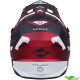 Kenny Track Motocross Helmet - Candy Red / Matte